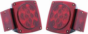 img 3 attached to 🔴 Enhanced Visibility: Optronics TLL90RK Red LED Combination Tail Light Kit for Optimal Safety