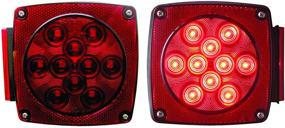img 4 attached to 🔴 Enhanced Visibility: Optronics TLL90RK Red LED Combination Tail Light Kit for Optimal Safety