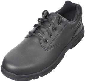 img 3 attached to Hush Puppies Uniform Oxford Toddler Boys' Shoes