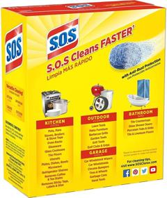 img 3 attached to 🧼 Multipurpose Cleaning Solution: S.O.S-10002 Steel Wool Soap Pads, 10 Ct