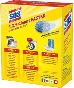 img 2 attached to 🧼 Multipurpose Cleaning Solution: S.O.S-10002 Steel Wool Soap Pads, 10 Ct