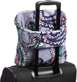 img 2 attached to 👜 Enhance Your Handbag with Vera Bradley Fleece Trolley Sleeve Women's Accessories