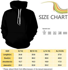 img 1 attached to 👕 Fashionable Pullover Hoodie with Pockets for Boys - Boys' Clothing