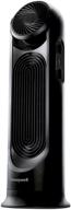 honeywell turbotower tower fan: sleek and powerful cooling solution in black logo