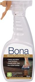img 1 attached to Bona WP650052001 16 oz. Wood 🌿 Furniture Polish for Superior Clean and Shine