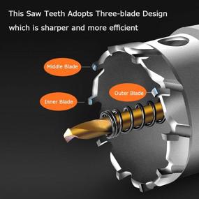 img 2 attached to Tungsten Carbide Titanium 💎 Plated Plastic - ASNOMY Enhanced