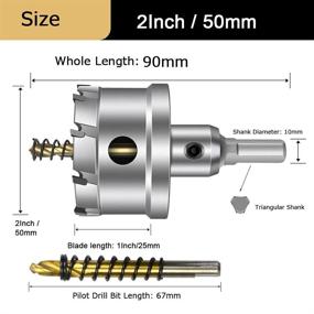 img 1 attached to Tungsten Carbide Titanium 💎 Plated Plastic - ASNOMY Enhanced