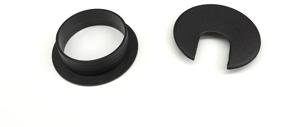 img 1 attached to 💻 Geades GP Desk Grommet Black: Organize and Conceal Cables with Sleek Precision