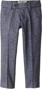 img 2 attached to 👦 Little Boy's Tweed Pant by Isaac Mizrahi