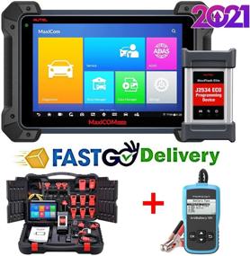 img 4 attached to 🔧 Autel Maxisys Pro MK908P 2021: Update of MS908S Pro & Maxisys Elite, J2534 Reprogramming Tool with No IP Restriction - 30+ Service Functions, Active Test, Free Car Battery Tester AB101 Included