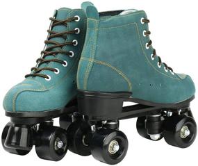 img 3 attached to Gets Double Roller Skates Outdoor Sports & Fitness