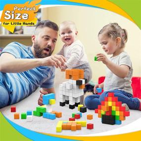 img 3 attached to Magnetic Blocks Toddlers Education Preschool