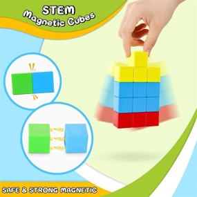 img 2 attached to Magnetic Blocks Toddlers Education Preschool
