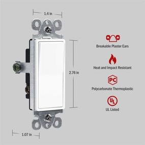 img 3 attached to Улучшите свое жилое пространство с помощью 🏠 ENERLITES Декоративных розеток Residential 93150 W 10PCS