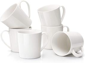 img 4 attached to ☕ Discover the Quality of DOWAN Large Ceramic Coffee Mugs: Perfect for Savoring Every Ounce