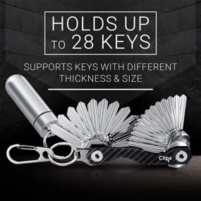 img 2 attached to KeySmart: Невероятно компактный органайзер для ключей на цепочке