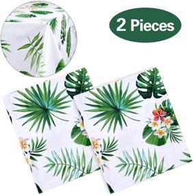 img 3 attached to Hawaiian Tablecloths Decoration Disposable Rectangular Event & Party Supplies and Children's Party Supplies