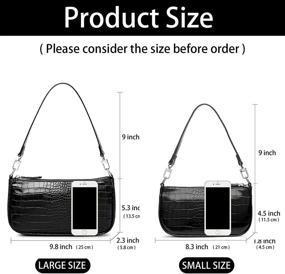 img 3 attached to Shoulder Womens Crossbody Clutch Purses Women's Handbags & Wallets