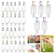 refillable keychain leakproof containers portable logo