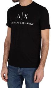 img 3 attached to Armani Exchange Mens Classic White Men's Clothing and T-Shirts & Tanks