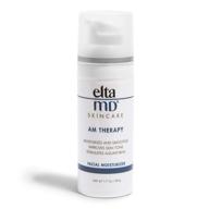 eltamd am therapy face moisturizer: niacinamide-infused lotion for enhanced skin tone, fragrance-free and noncomedogenic facial cream logo