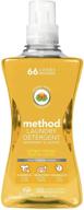 method ginger mango laundry detergent: 53.5 ounces, 66 loads - effective cleaning solution logo