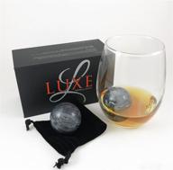 🥃 luxury whiskey stone chilling spheres logo