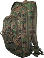 hanks surplus military hydration hiking day backpack with 3l water bladder: the perfect outdoor companion logo