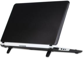 img 2 attached to 📚 iPearl Hard Shell Case for Acer Chromebook 15 C910 / CB5-571 / CB3-531 / CB3-532 (15.6&#34;, Black)