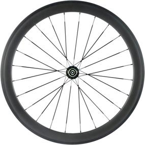 img 1 attached to 🚲 Superteam 700c Clincher Carbon Wheelset: 38/50/60/88mm, 23mm Wide, UD Matte Finish