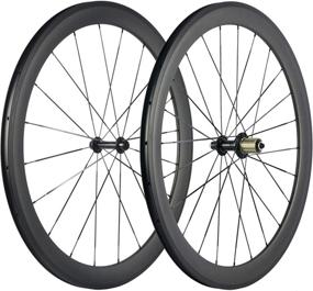 img 4 attached to 🚲 Superteam 700c Clincher Carbon Wheelset: 38/50/60/88mm, 23mm Wide, UD Matte Finish