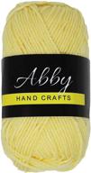 abby crafts cotton yellow single logo