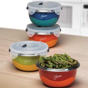 img 3 attached to Fiesta 9378S8FBR 8 Piece Microwave Set 75