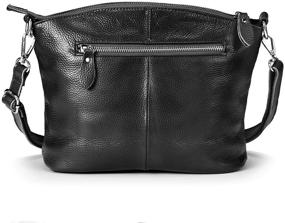 img 1 attached to 👜 Lecxci Authentic Leather Crossbody Women's Handbags & Wallets in Shoulder Bags