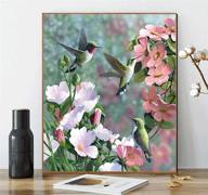 kimily hummingbird numbers painting acrylic logo