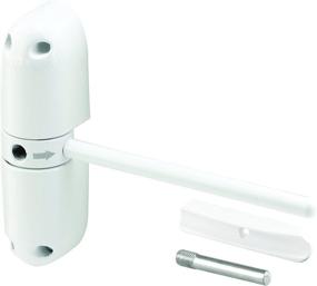 img 4 attached to High-Quality Prime-Line Astra KC10HD Safety Spring Door Closer – Simple Installation to Transform Hinged Doors into Self-Closing – Strong Diecast Construction (4-1/4” White, Non-Handed)