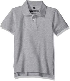 img 1 attached to 👕 Solid Short Sleeve Polo Shirt for Southpole Boys