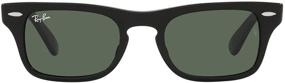 img 4 attached to 🕶️ Boys' Accessories: Ray-Ban Junior RJ9083S Burbank Sunglasses