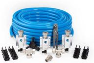 🔧 maxline pressurized leak-proof air compressor accessories kit piping system, 3/4-inch x 100 feet hdpe-aluminum, universal connection with any air compressor hose, 100 psi, 29-piece set, m7500. logo