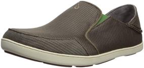 img 4 attached to OLUKAI Sneakers Lightweight Breathable All Weather Men's Shoes for Loafers & Slip-Ons