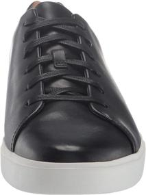 img 3 attached to 👞 Stylish Black Leather Fashion Sneakers for Men - CLARKS Costa Men's Shoes