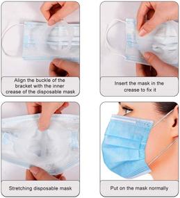 img 3 attached to Enhanced Comfort Breathing: Washable Reusable Bracket for Personal Protective Equipment (PPE) – Occupational Health & Safety Product