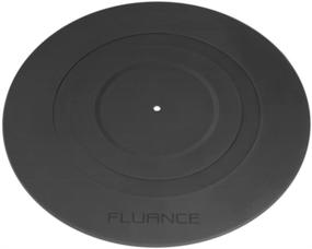 img 4 attached to 🎶 Optimize your Vinyl Experience with Fluance Rubber Black Turntable Platter Mat - Premium Silicone Design for Audiophile-Grade Vinyl Record Players (PFHTRP)