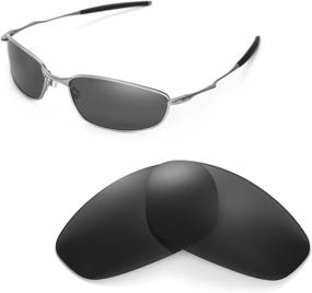 img 4 attached to 🕶️ Enhance Your Style with Walleva Replacement Lenses for Whisker Sunglasses - Must-Have Men's Accessories