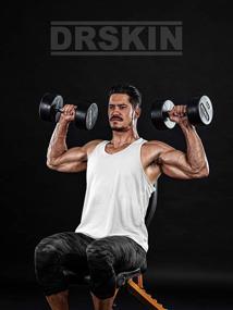 img 2 attached to DRSKIN Sleeveless Bodybuilding Training BTF ME TA Sports & Fitness and Other Sports