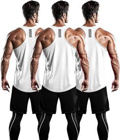 img 4 attached to DRSKIN Sleeveless Bodybuilding Training BTF ME TA Sports & Fitness and Other Sports