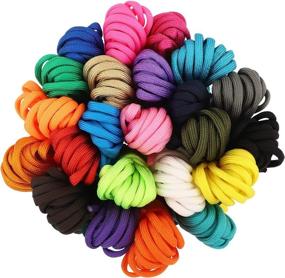img 1 attached to Multicolored Paracord Multipurpose Colorful Stitching