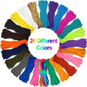 img 3 attached to Multicolored Paracord Multipurpose Colorful Stitching