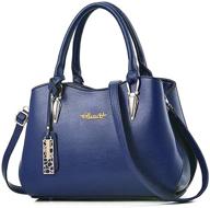 👜 designer shoulder handbags - multiple internal compartments for women's satchels, with matching wallets logo