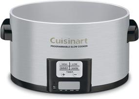 img 3 attached to 🥘 Cuisinart PSC-350 3.5 Quart Programmable Slow Cooker - Silver - 9.5"H x 9.1"W x 12.67"L